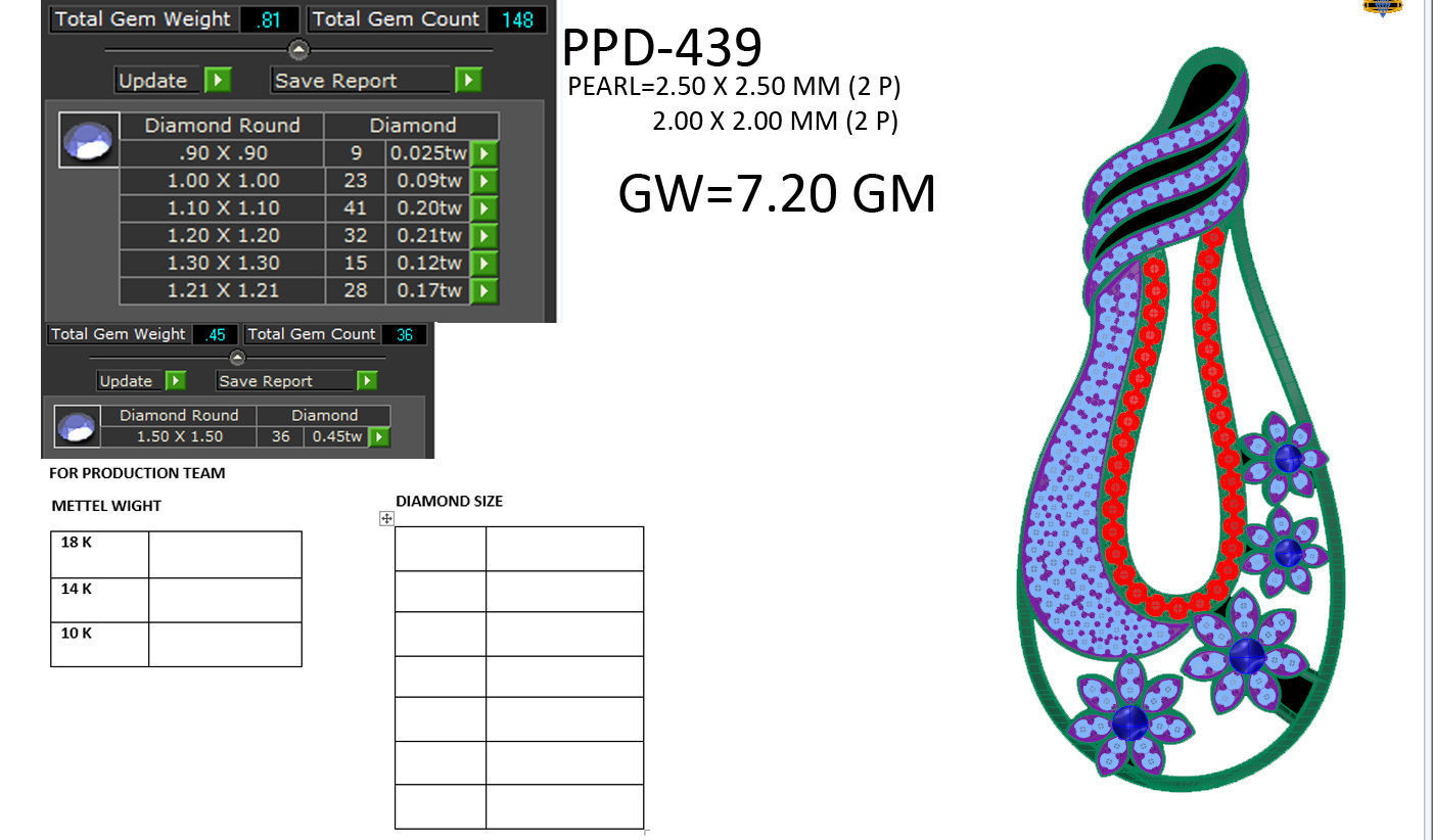 Women pendant 3dm detail 3D print model 3D print model_1