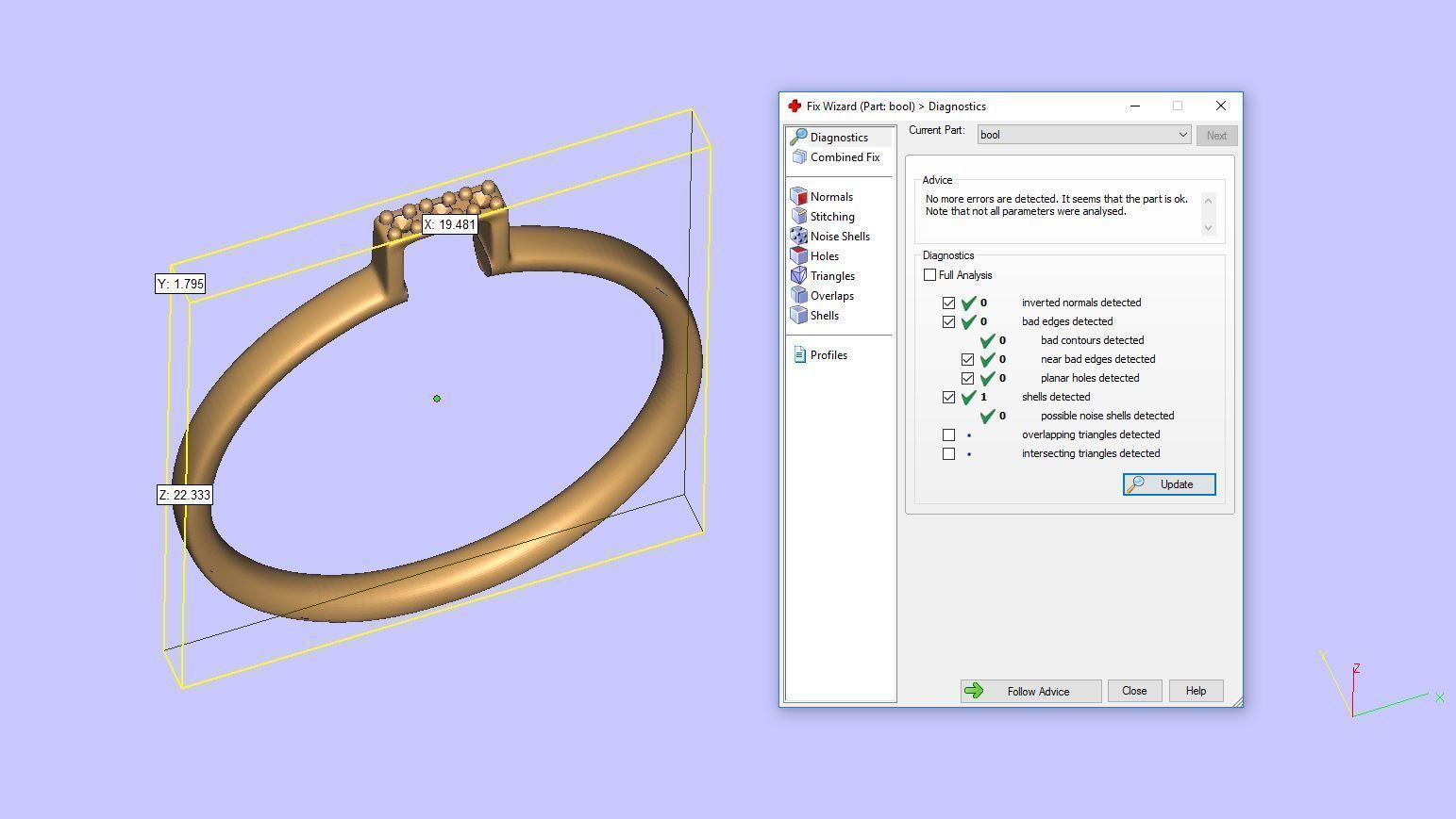 Unique Tourmaline Ring 3D print model_7