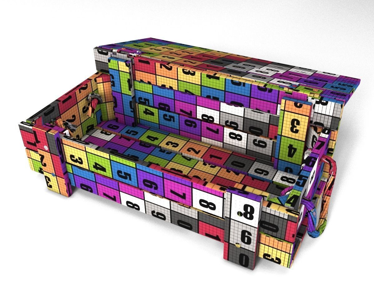 Tomato Plants in Wooden Crate 3D model_10