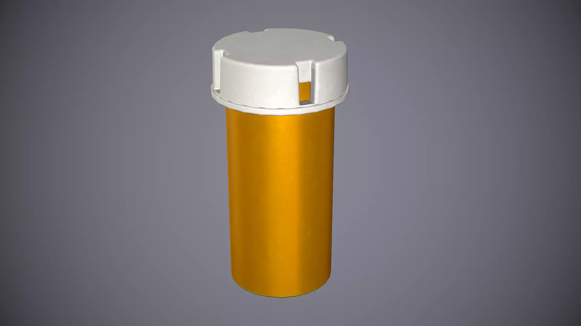 Pharmacy Bottle Free low-poly 3D model
