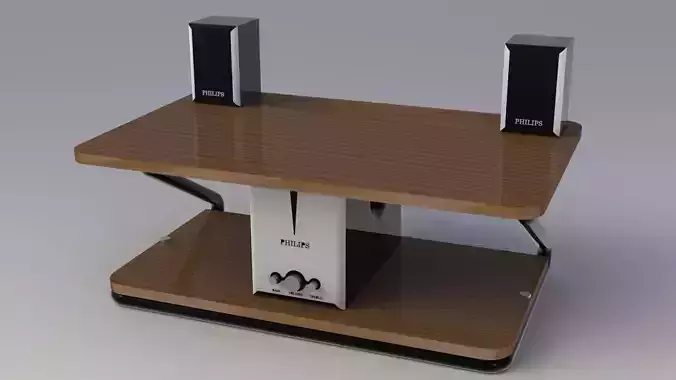 Computer Table 3D model