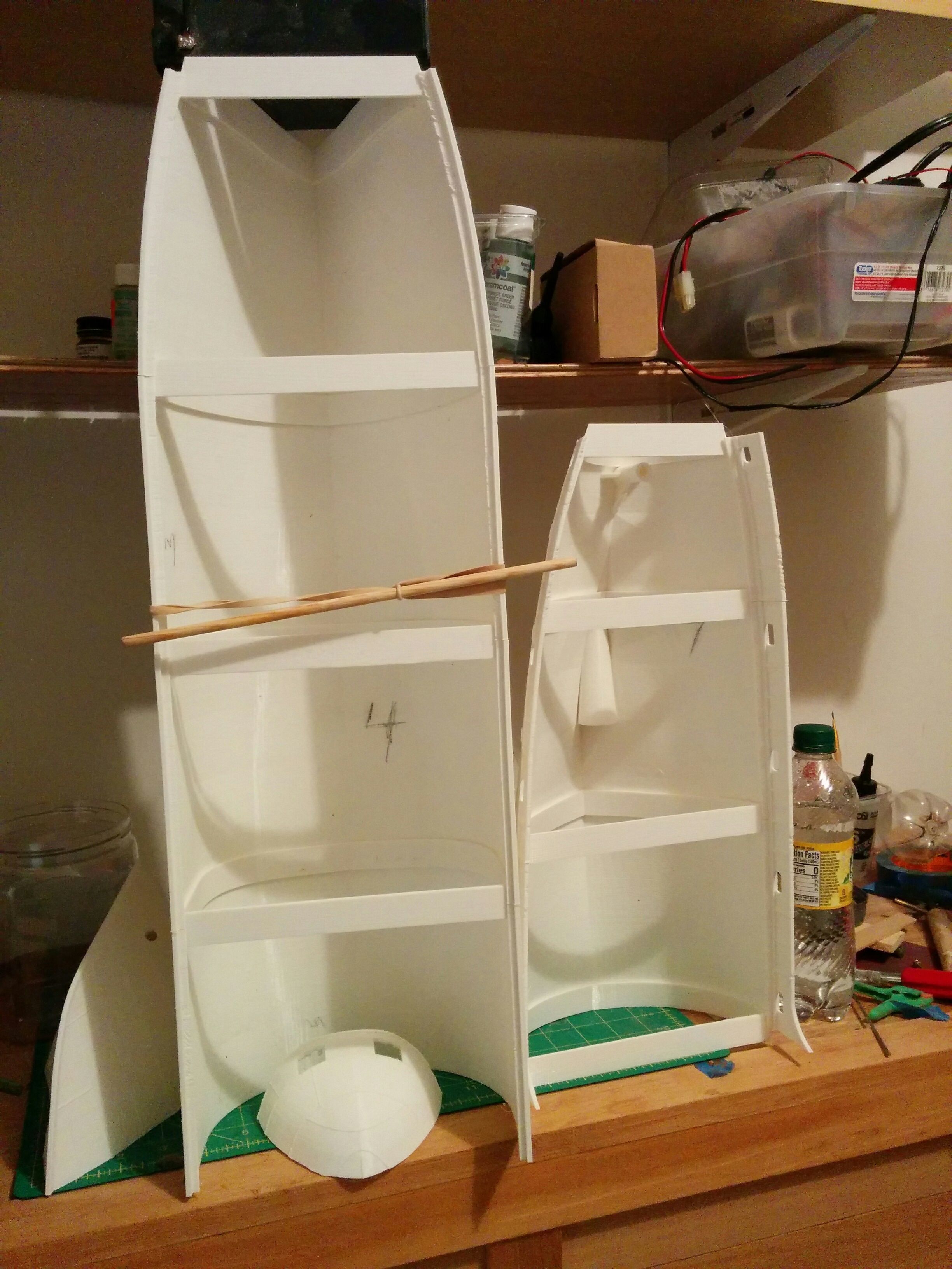 1 48 Flower Class Corvette RC Model Ship 3D print model_8