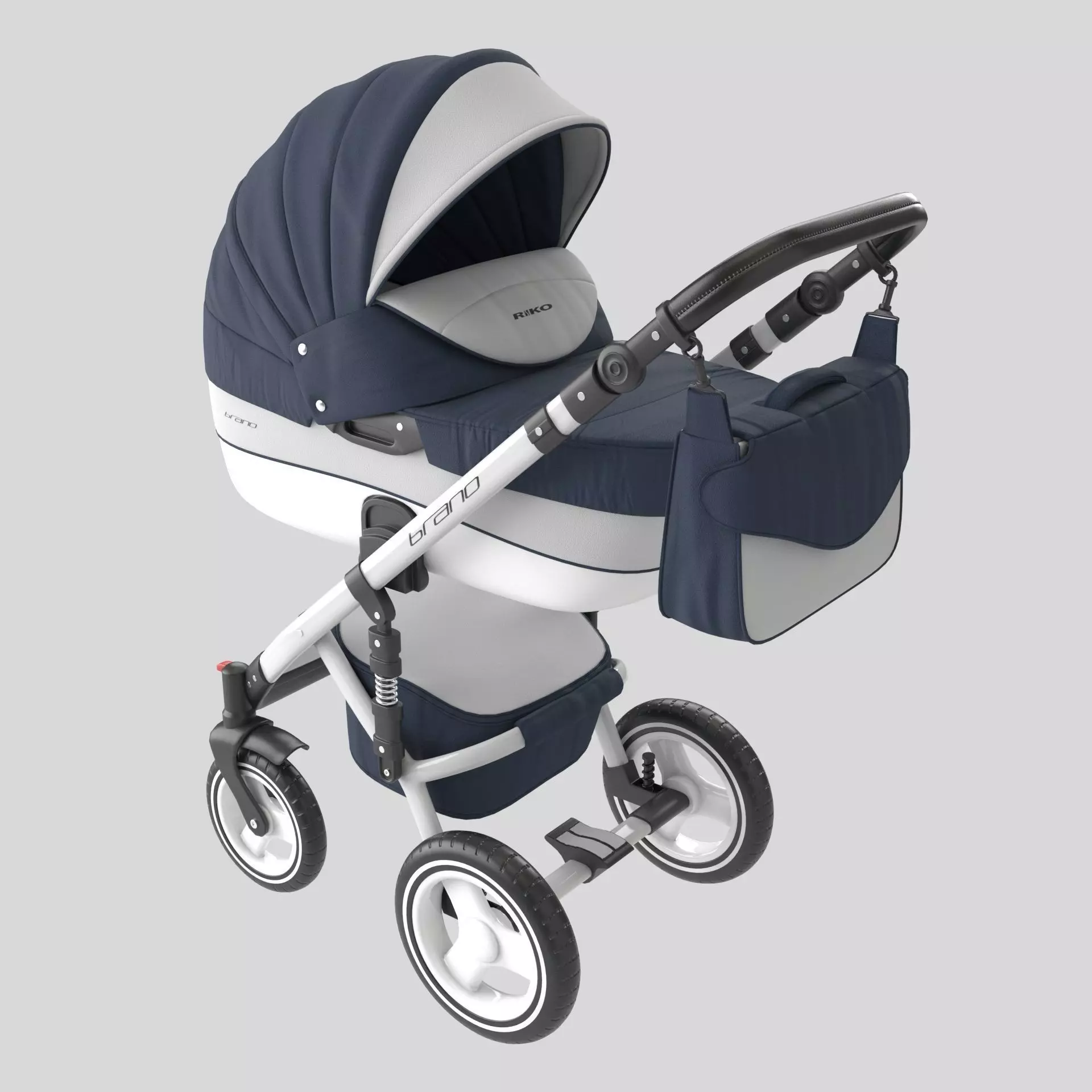 Baby carriageriko - riko brano ecco  3D model_0