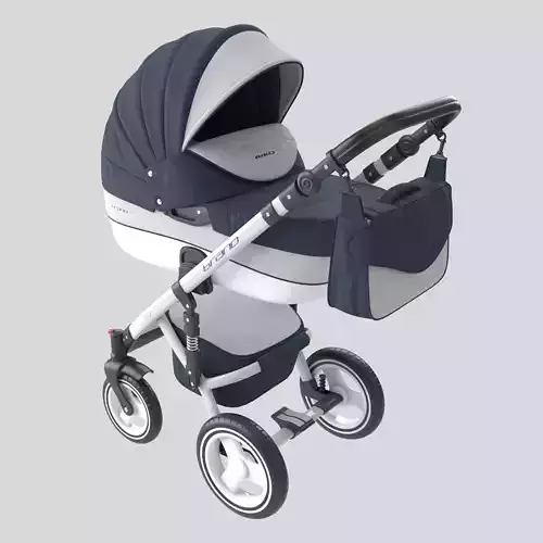 Baby carriageriko - riko brano ecco  3D model
