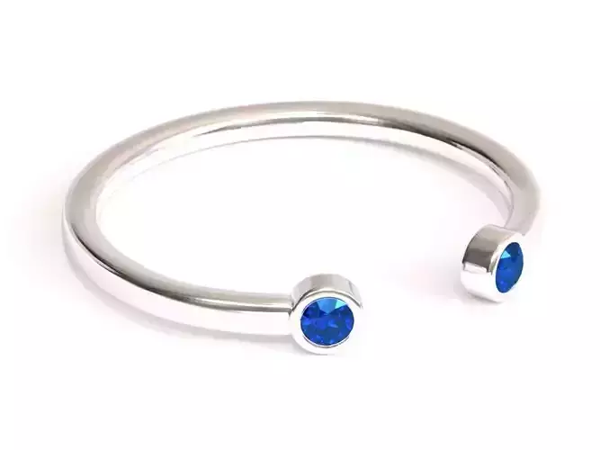 Dual Diamond Ring 3D print model