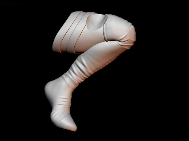 Psylocke x-men 3D print model_16