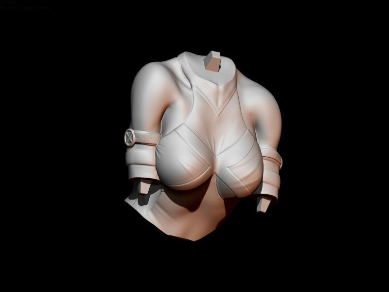 Psylocke x-men 3D print model_20