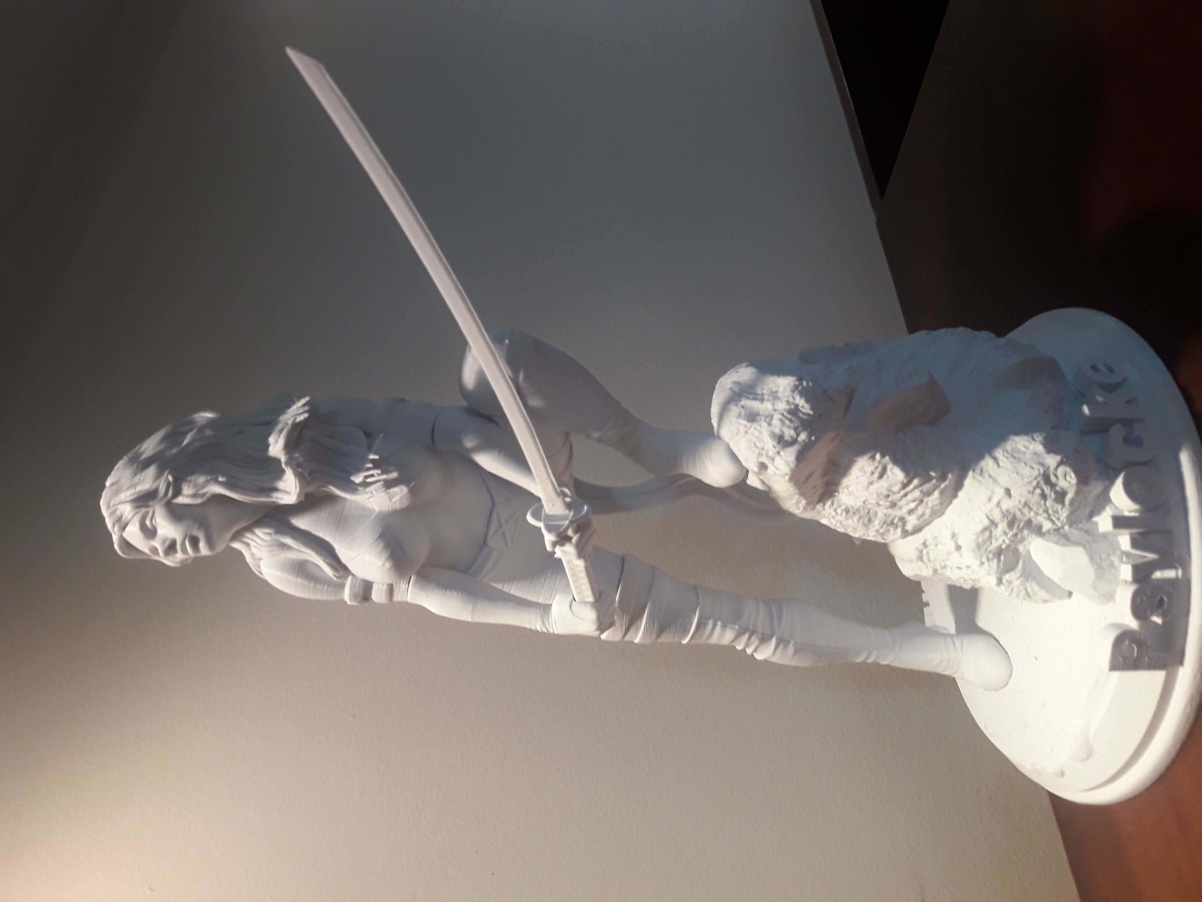 Psylocke x-men 3D print model_25