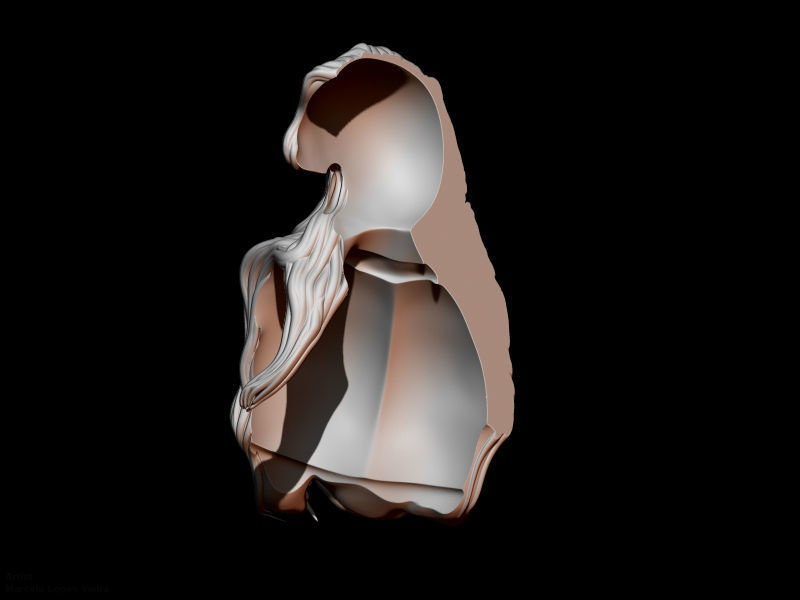 Psylocke x-men 3D print model_11