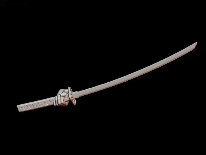 Psylocke x-men 3D print model_14