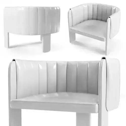 Rive Gauche Club Chair 3D model