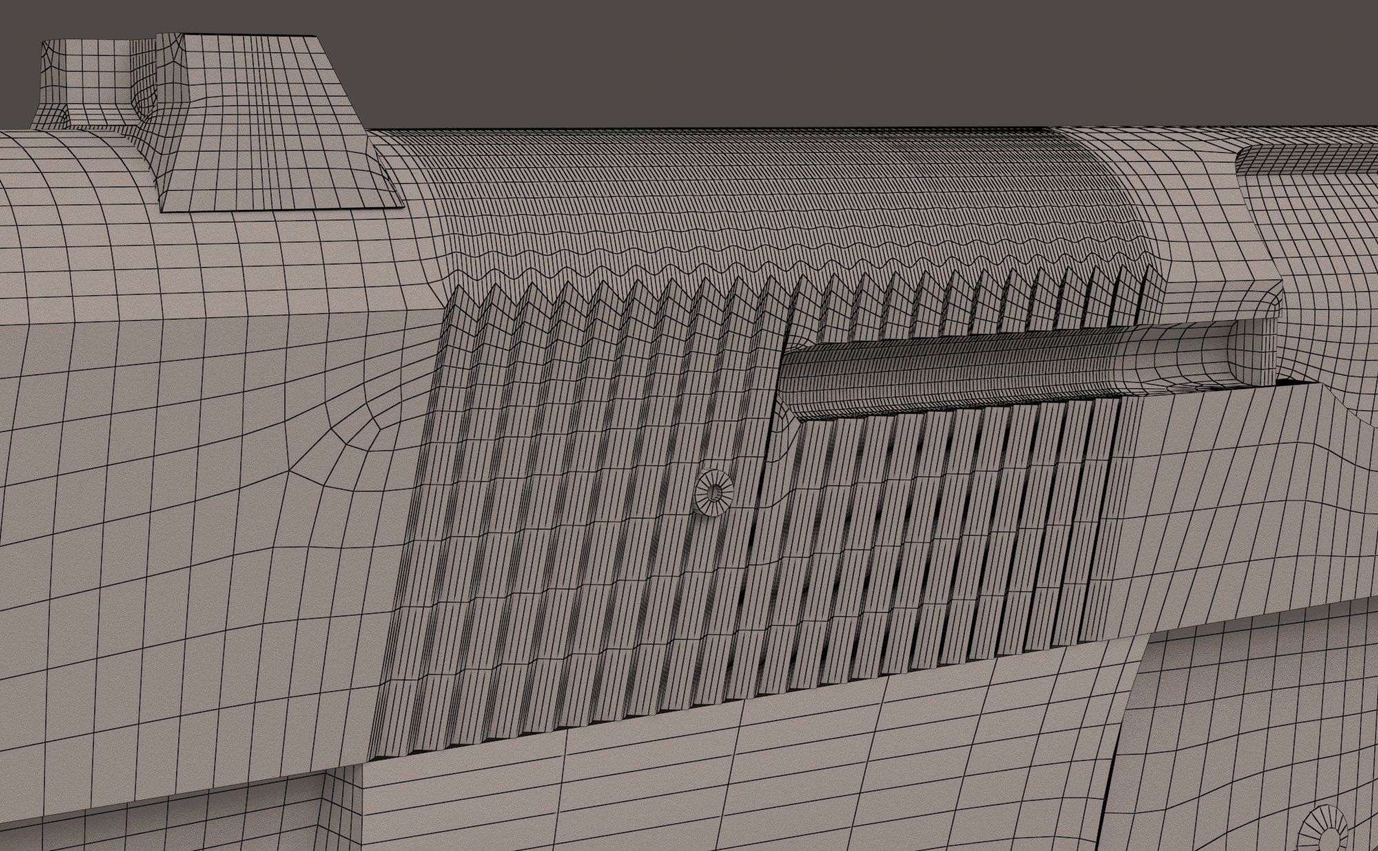 M3 Browning Hand gun 3D model_15