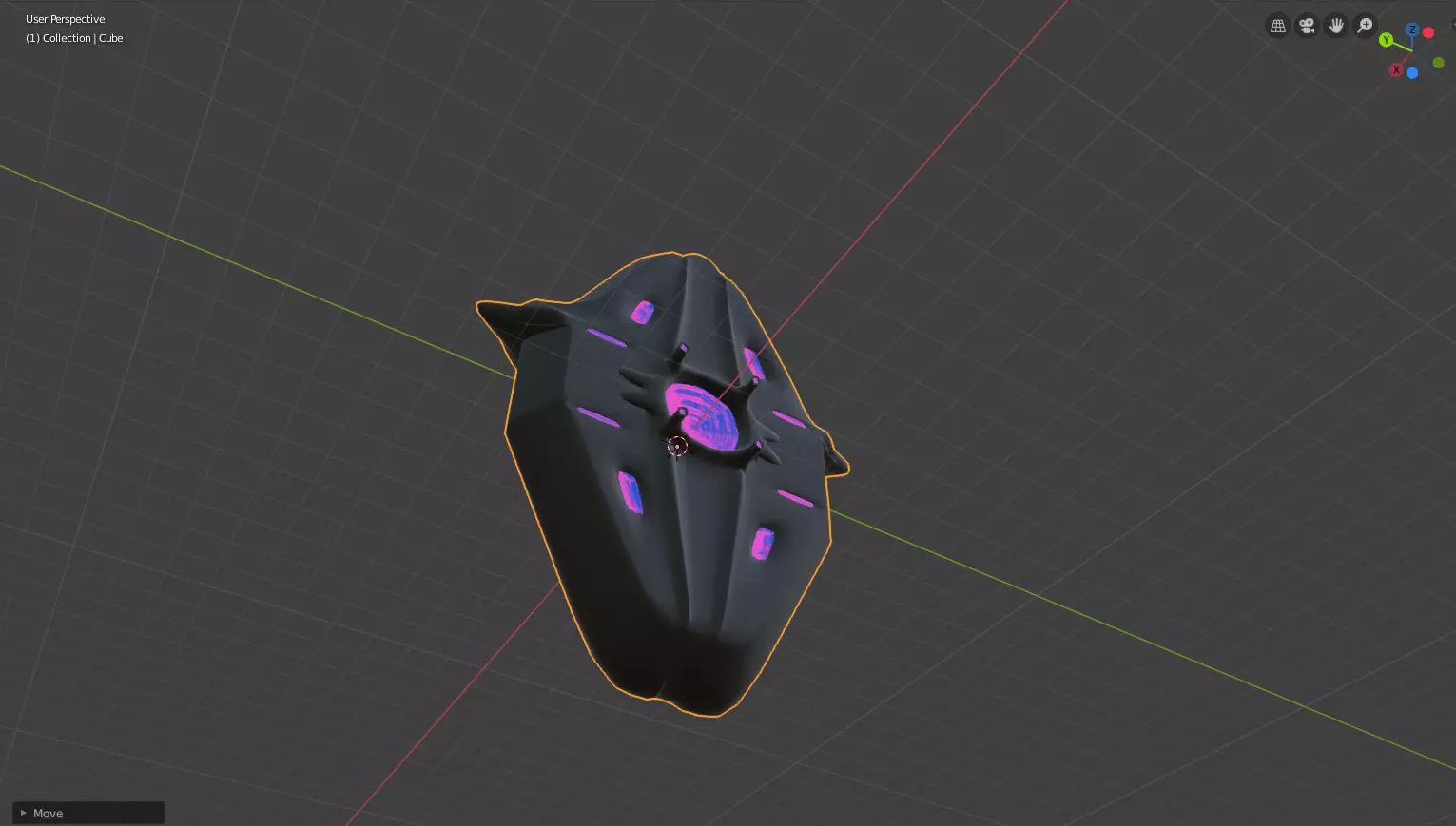 Sci-Fi gadget Low-poly 3D model