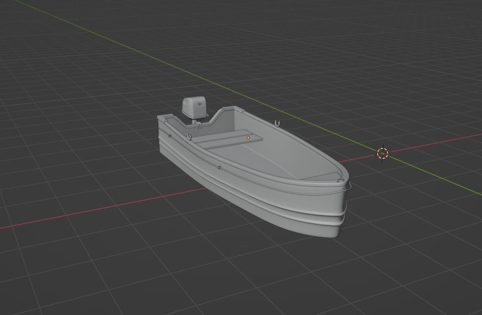 Motor Boat 3D print model_2