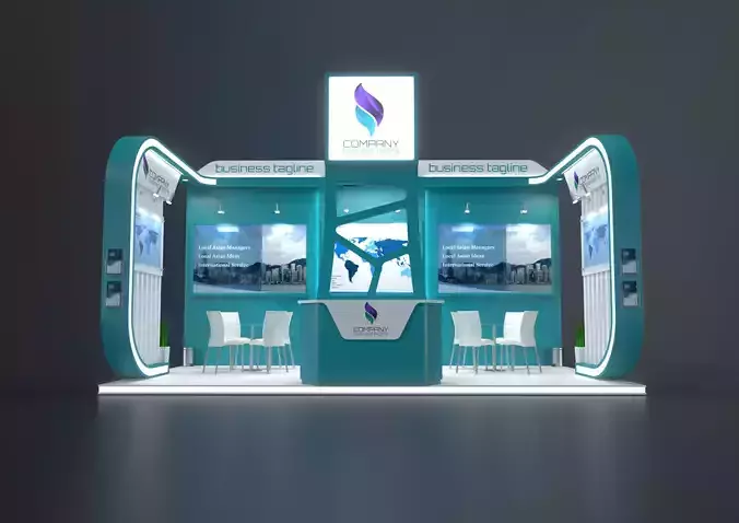 EXHIBITION STAND HMO 18 sqm