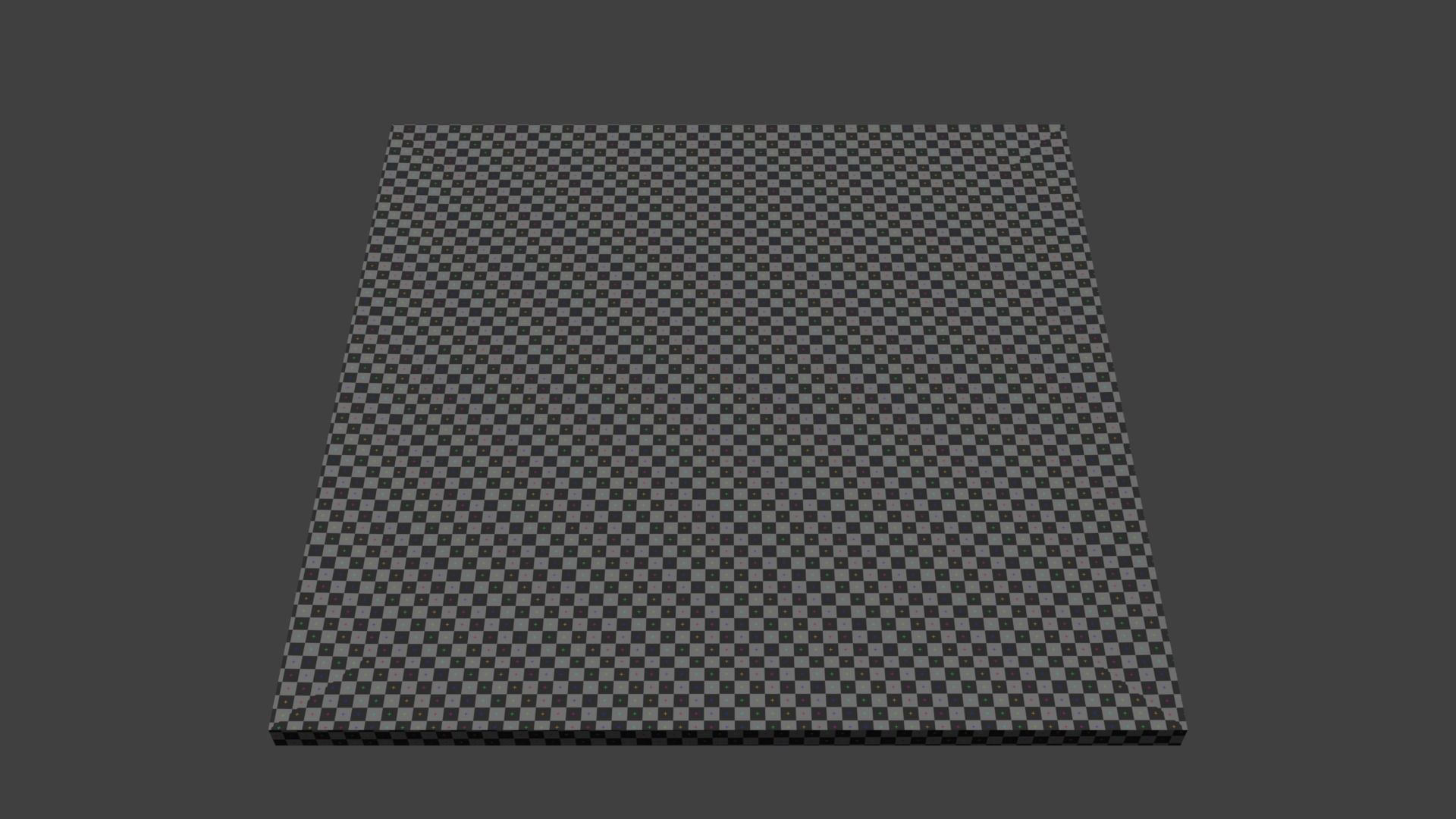 CHESSBOARD wooden chess board 3D model_4