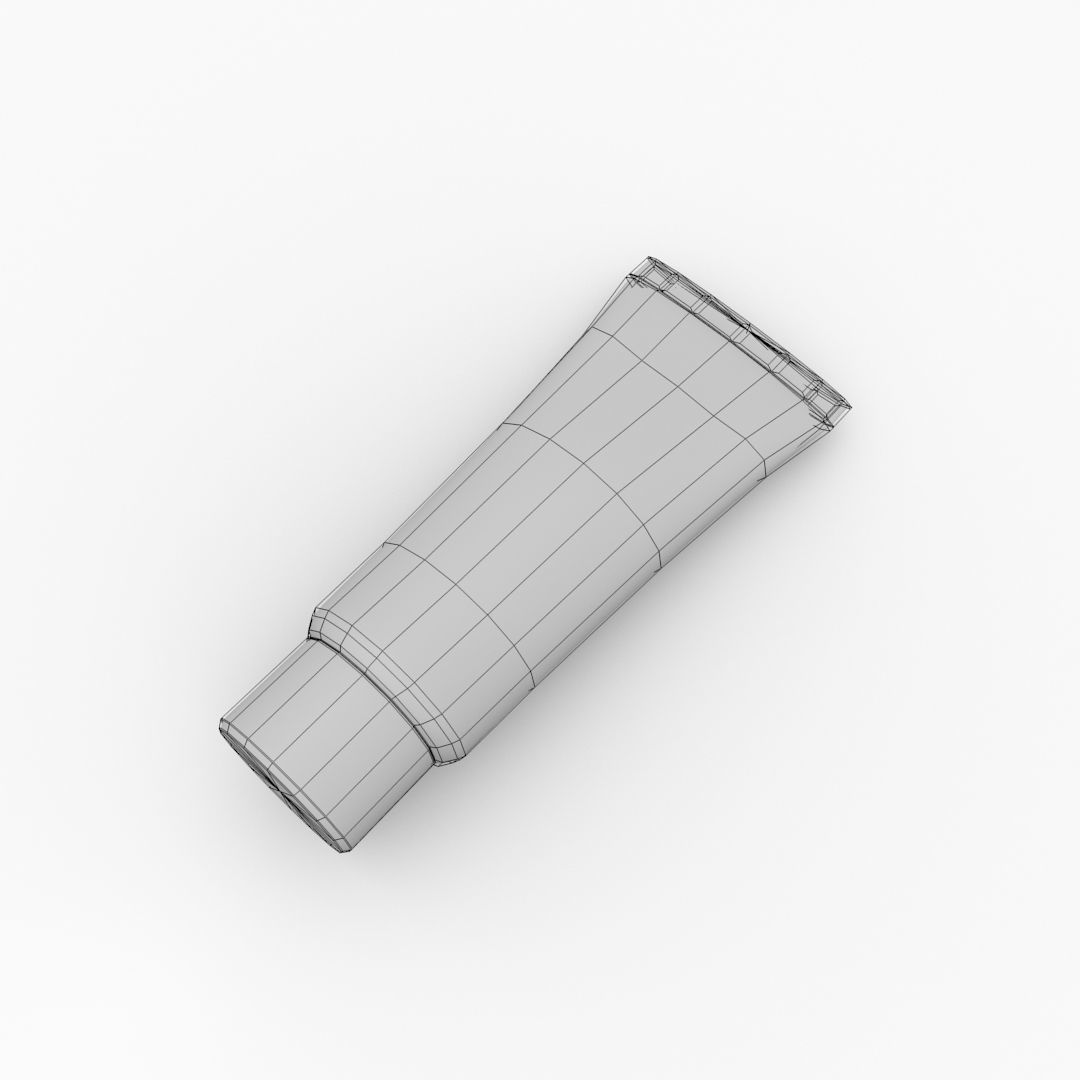 Cream Tube 3D model_4
