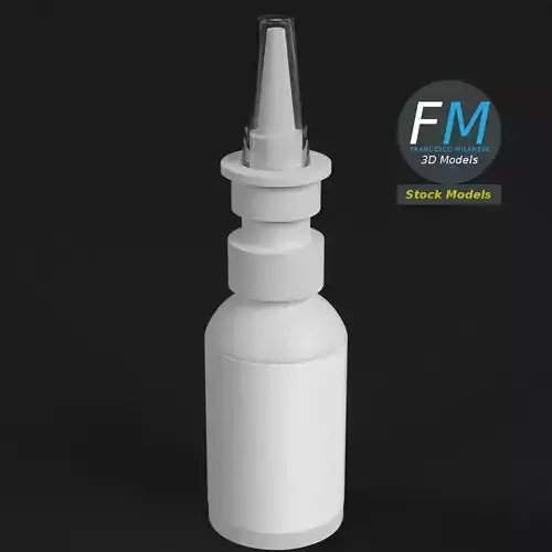 Pharmaceutical spray 3D model