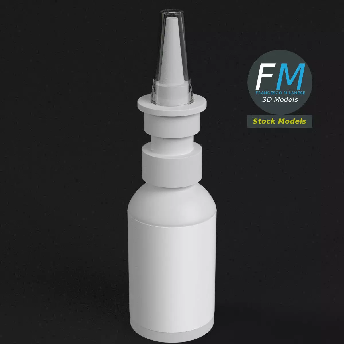 Pharmaceutical spray 3D model_0