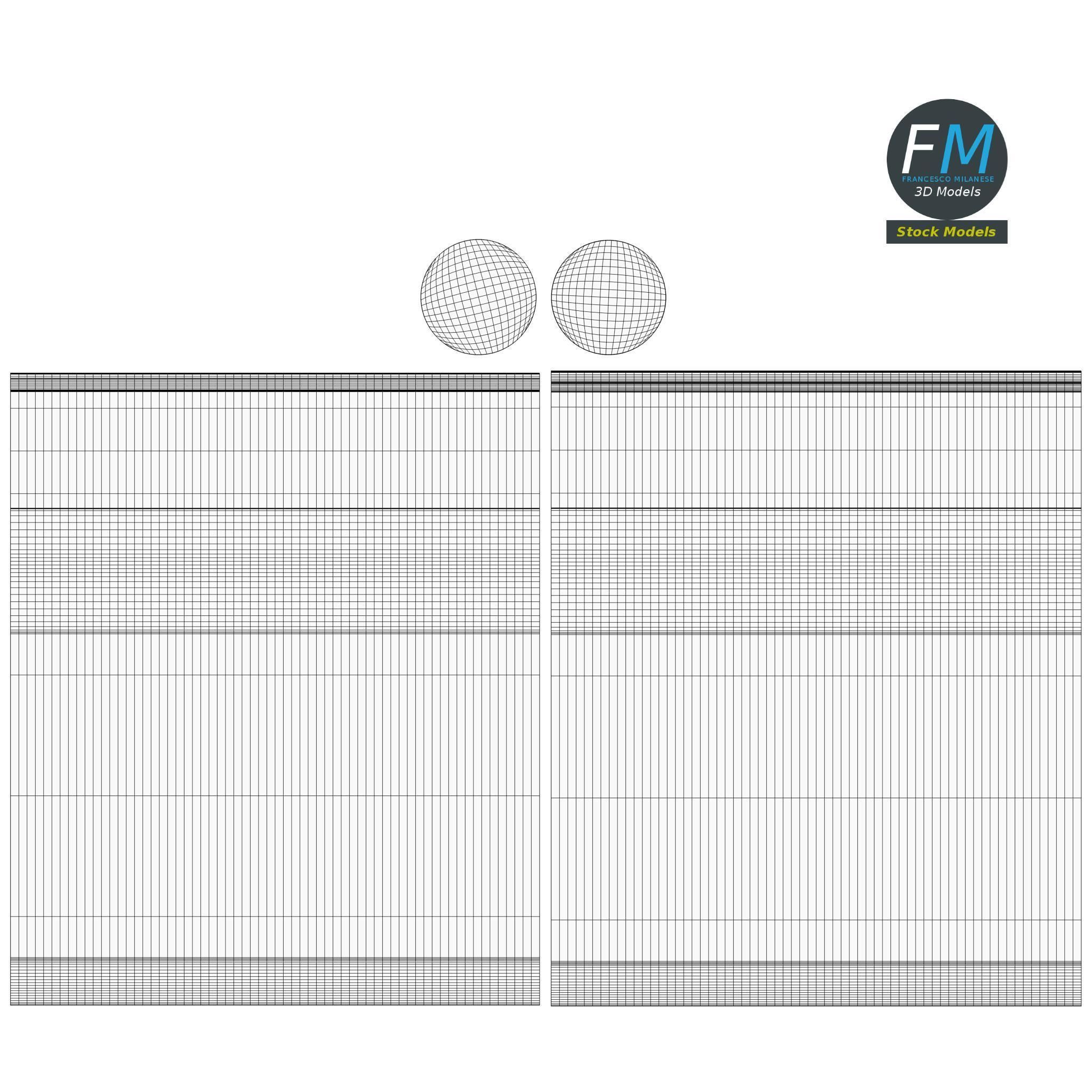 Empty beer bottle 3D model_11