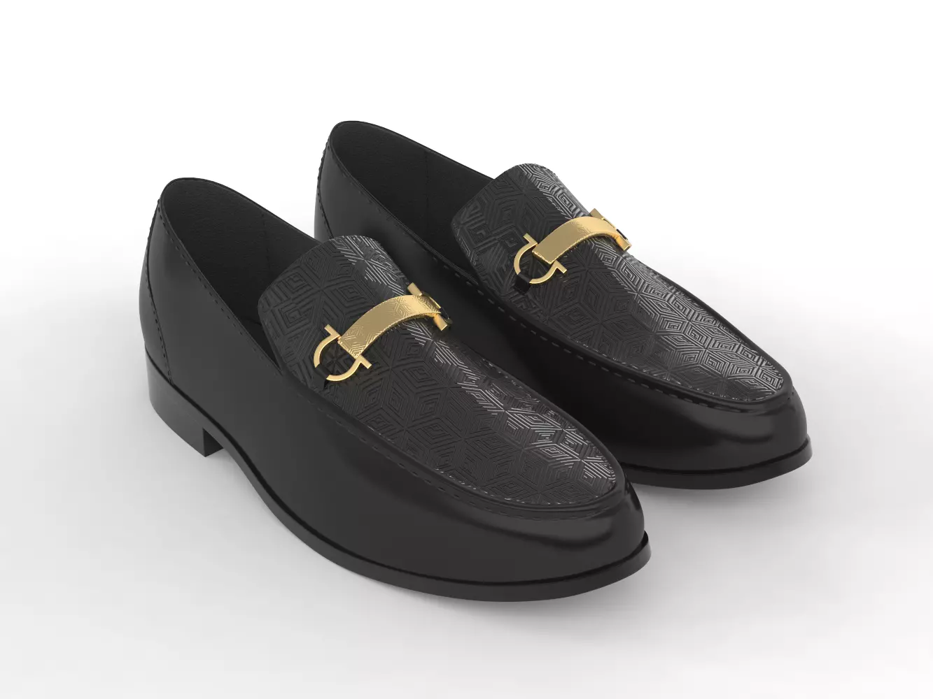 Men Casual Shoes 3D model_0