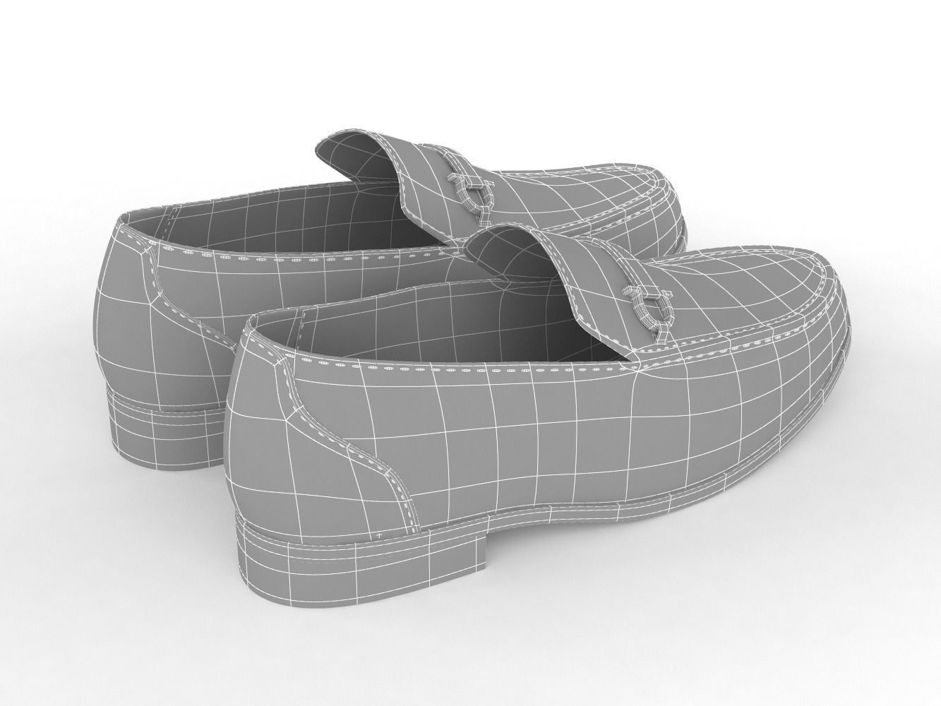 Men Casual Shoes 3D model_10