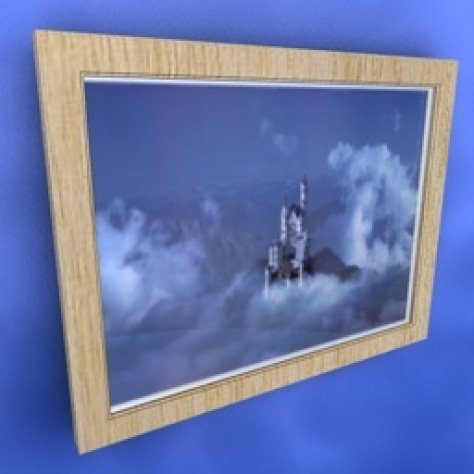 JH-CAD-interior-library glass container with sand in it 3D model_517