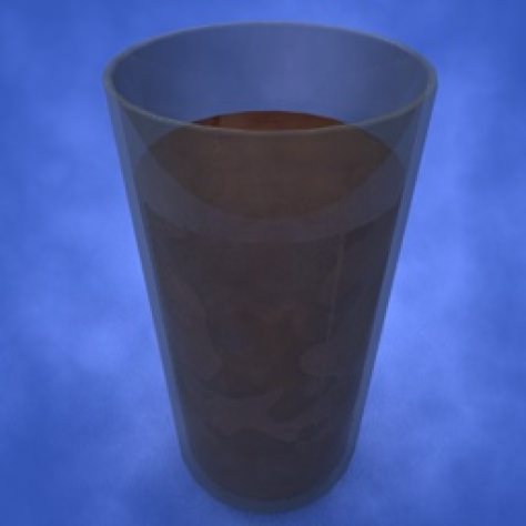 JH-CAD-interior-library glass container with sand in it 3D model_276