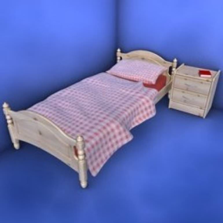 JH-CAD-interior-library glass container with sand in it 3D model_543