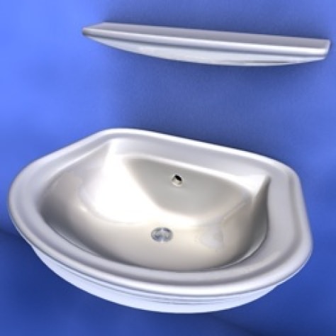 JH-CAD-interior-library glass container with sand in it 3D model_630