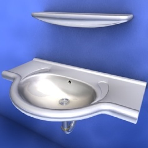 JH-CAD-interior-library glass container with sand in it 3D model_634