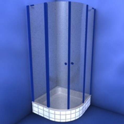 JH-CAD-interior-library glass container with sand in it 3D model_180