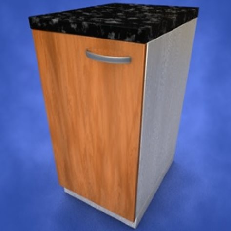 JH-CAD-interior-library glass container with sand in it 3D model_718