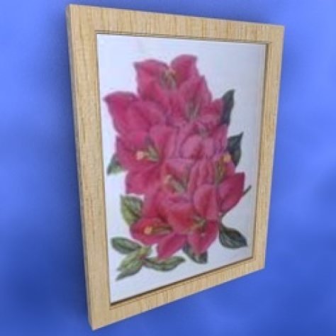 JH-CAD-interior-library glass container with sand in it 3D model_504