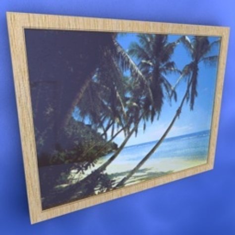 JH-CAD-interior-library glass container with sand in it 3D model_529