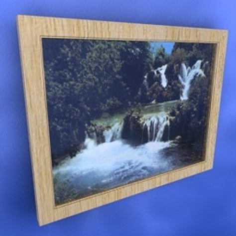 JH-CAD-interior-library glass container with sand in it 3D model_519