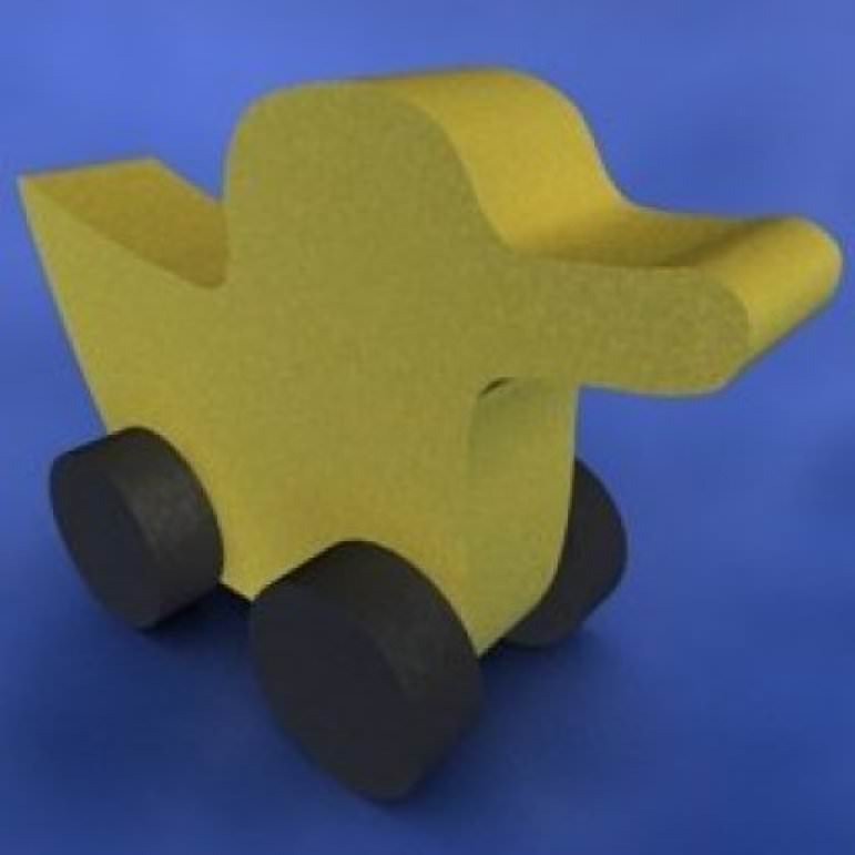 JH-CAD-interior-library glass container with sand in it 3D model_778