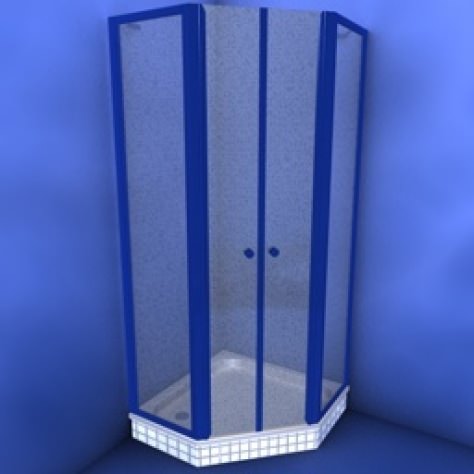 JH-CAD-interior-library glass container with sand in it 3D model_110