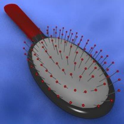 JH-CAD-interior-library glass container with sand in it 3D model_617