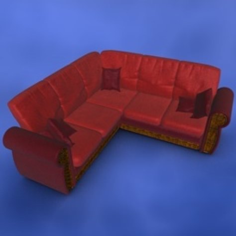 JH-CAD-interior-library glass container with sand in it 3D model_601