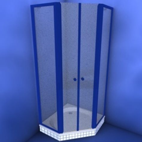 JH-CAD-interior-library glass container with sand in it 3D model_90