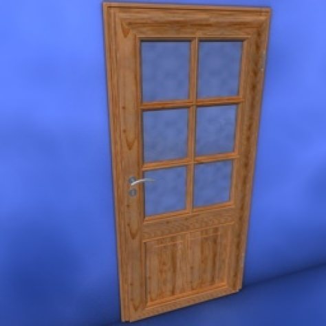 JH-CAD-interior-library glass container with sand in it 3D model_701