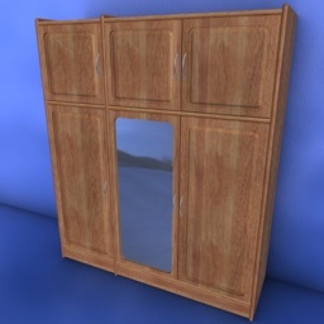 JH-CAD-interior-library glass container with sand in it 3D model_40