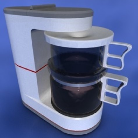 JH-CAD-interior-library glass container with sand in it 3D model_263