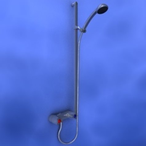 JH-CAD-interior-library glass container with sand in it 3D model_392