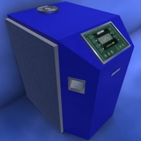 JH-CAD-interior-library glass container with sand in it 3D model_247