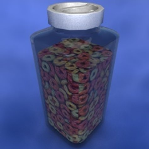 JH-CAD-interior-library glass container with sand in it 3D model_164