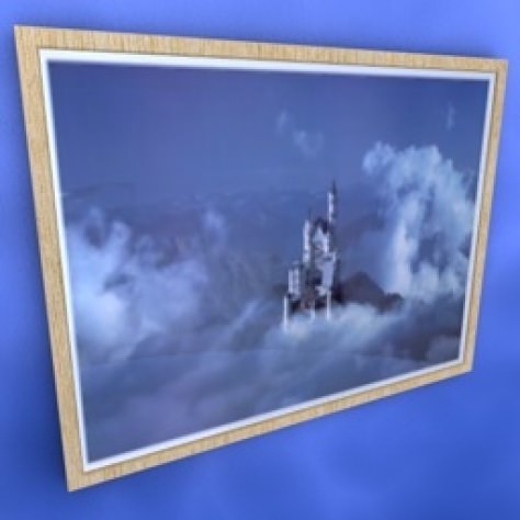 JH-CAD-interior-library glass container with sand in it 3D model_459