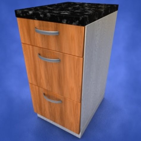 JH-CAD-interior-library glass container with sand in it 3D model_15