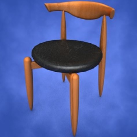 JH-CAD-interior-library glass container with sand in it 3D model_848